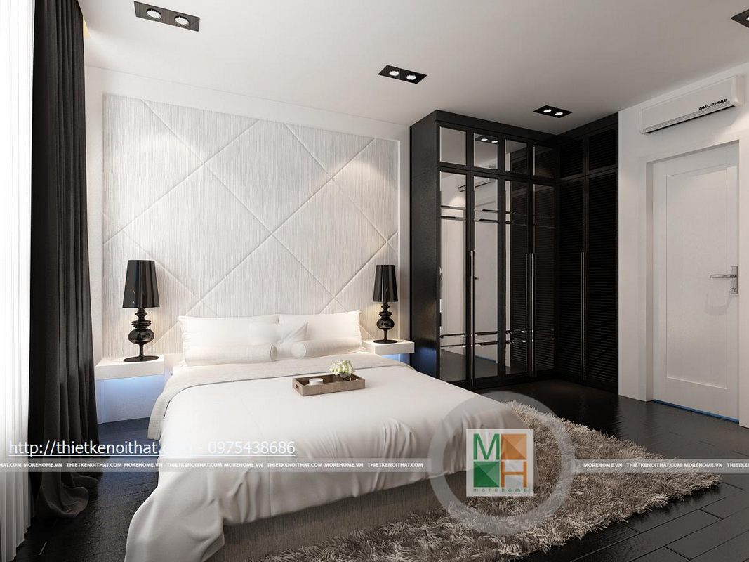 Thiết kế nội thất phòng ngủ chung cư TimesCity